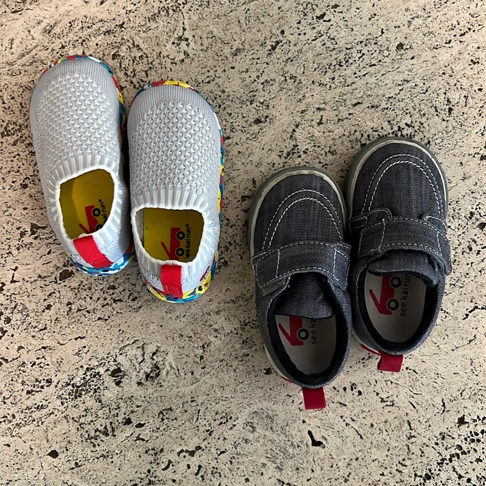 Bundle of 2- See Kai Run toddler shoes -Size 6